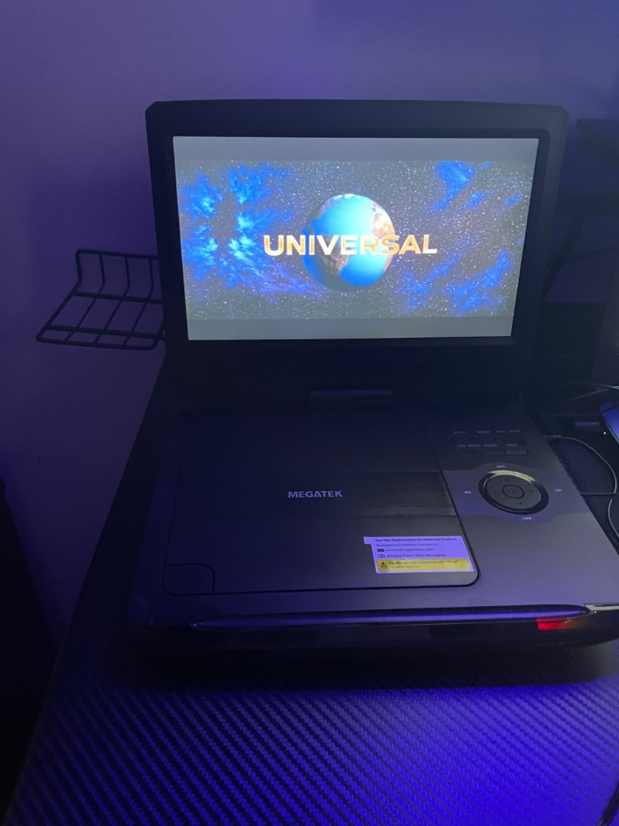 MEGATEK Portable DVD Player with 10.5
