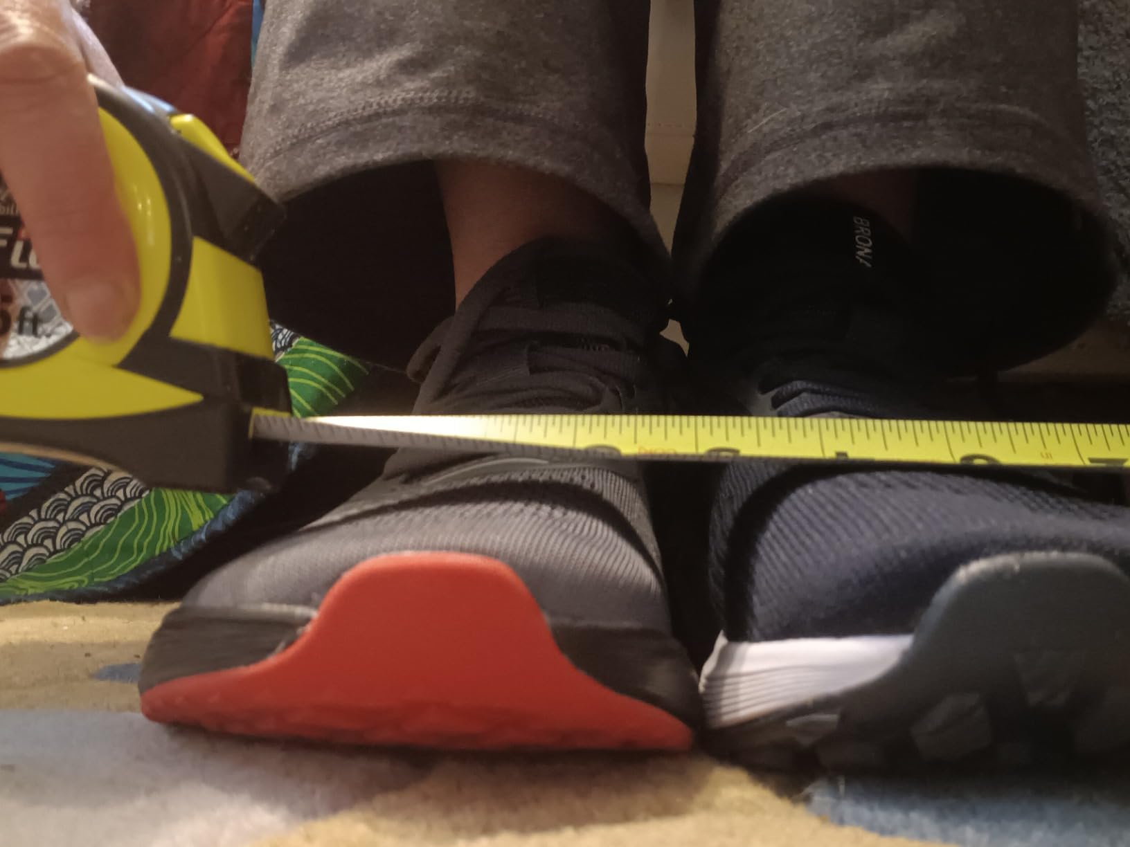 BRONAX Men's Wide Toe Box Supportive Road Running Shoes S71 customer photo 2