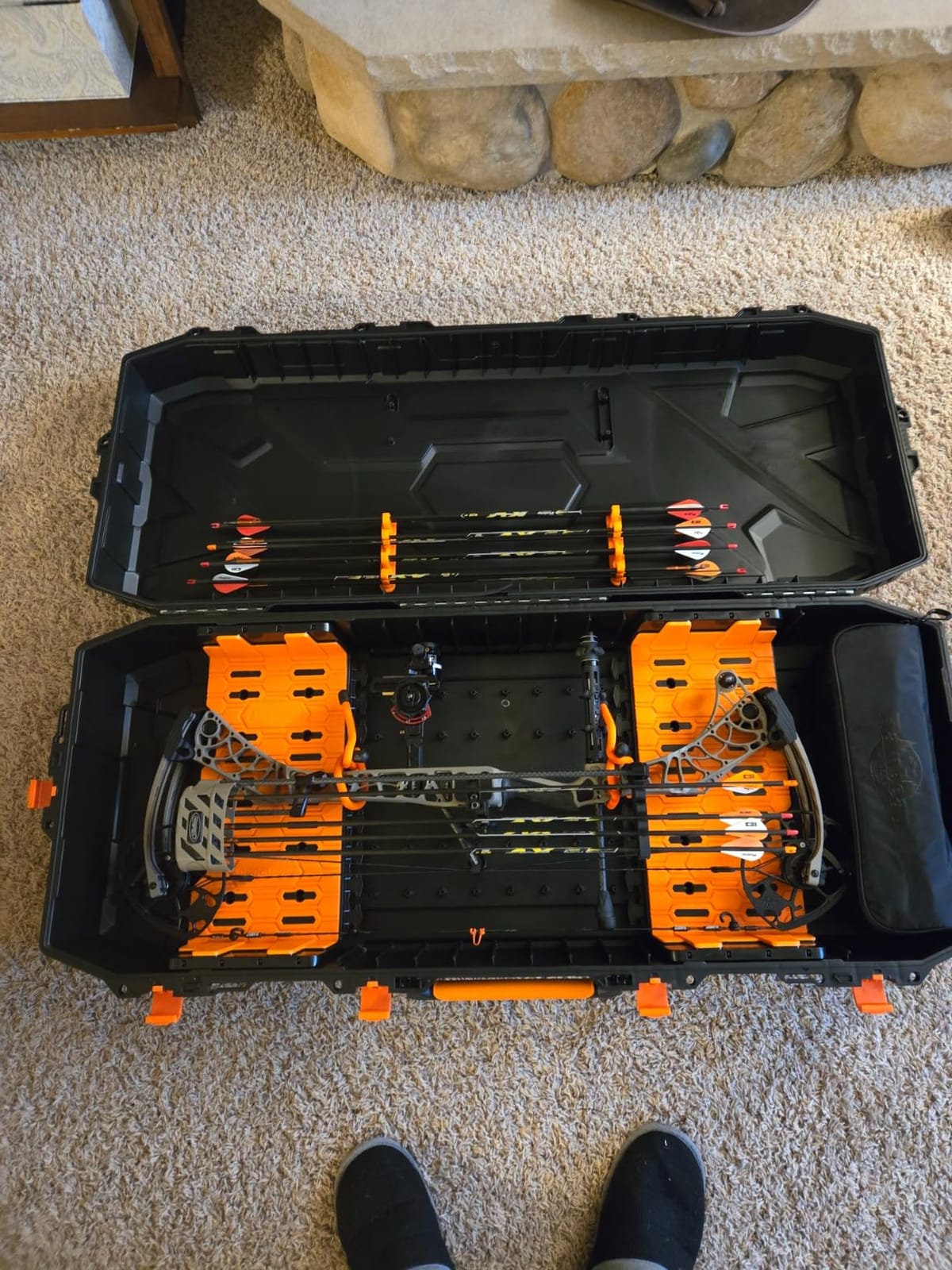 Flambeau Outdoors Formula Bow Case - Features A.B.S. Foamless Bow Security System, Free-Floats Critical Precision Components, Fits 43