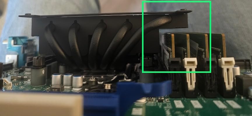 ID-COOLING IS-55 Black 57mm Low Profile CPU Cooler, 5 Heatpipes customer photo 1