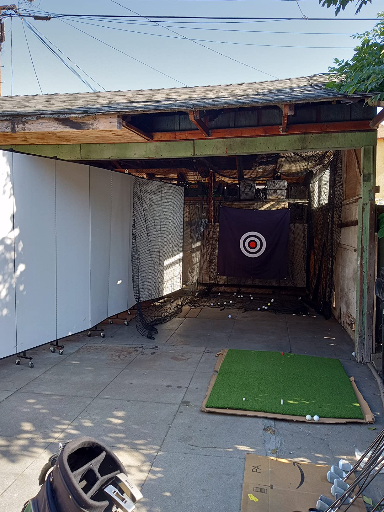 GoSports Elite Golf Hitting Mat for Indoor and Outdoor Practice - Withstands Thousands of Shots - Heavy-Duty Turf Driving Range Mats Works with Golf Simulators - Includes 3 tees - Choose Your Size customer photo 2