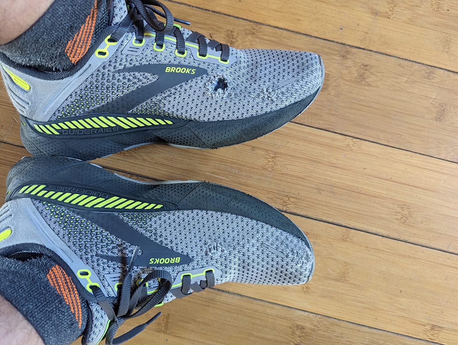 Brooks Men's Adrenaline GTS 22 Supportive Running Shoe customer photo 2