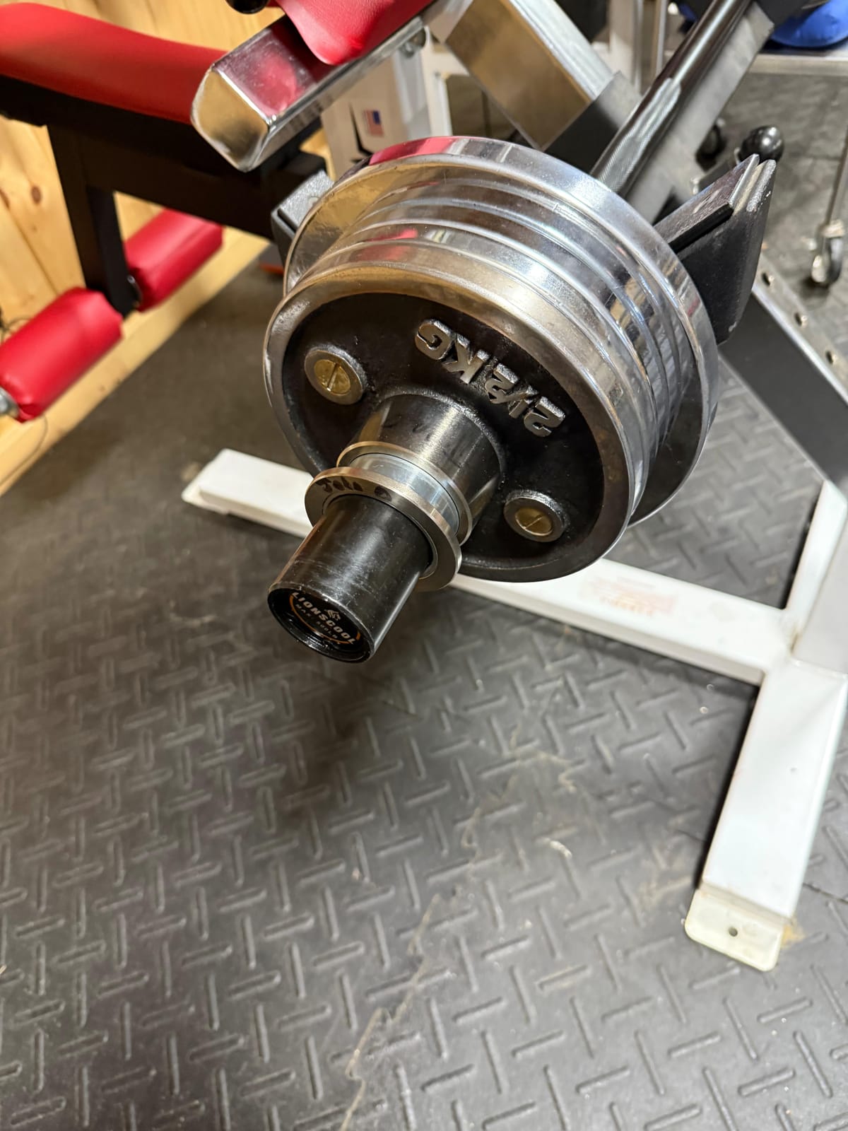 LIONSCOOL 4ft/4.9ft/6ft 2-Inch Olympic Barbell for Strength Training | Weightlifting, Squat, Curl, Deadlift, Press, Hip Thrust Straight Weight Bar, 500lbs Capacity customer photo 1