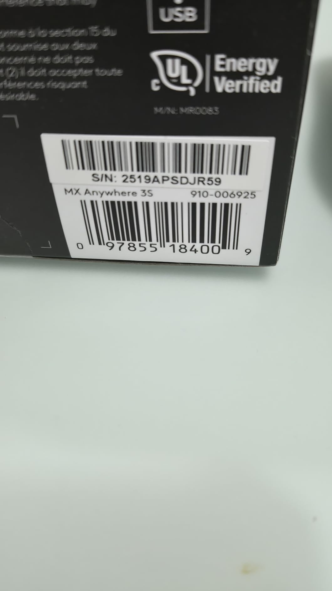 Logitech MX Anywhere 3S Compact Wireless Mouse Fast Scrolling - Graphite customer photo 2