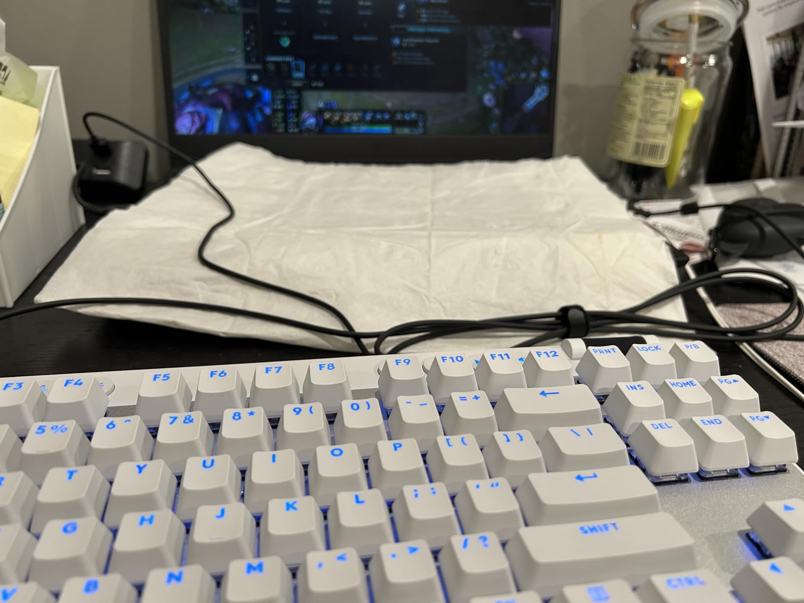 Logitech G PRO X 60% Wireless Gaming Keyboard (Tactile Optical) - Black customer photo 2
