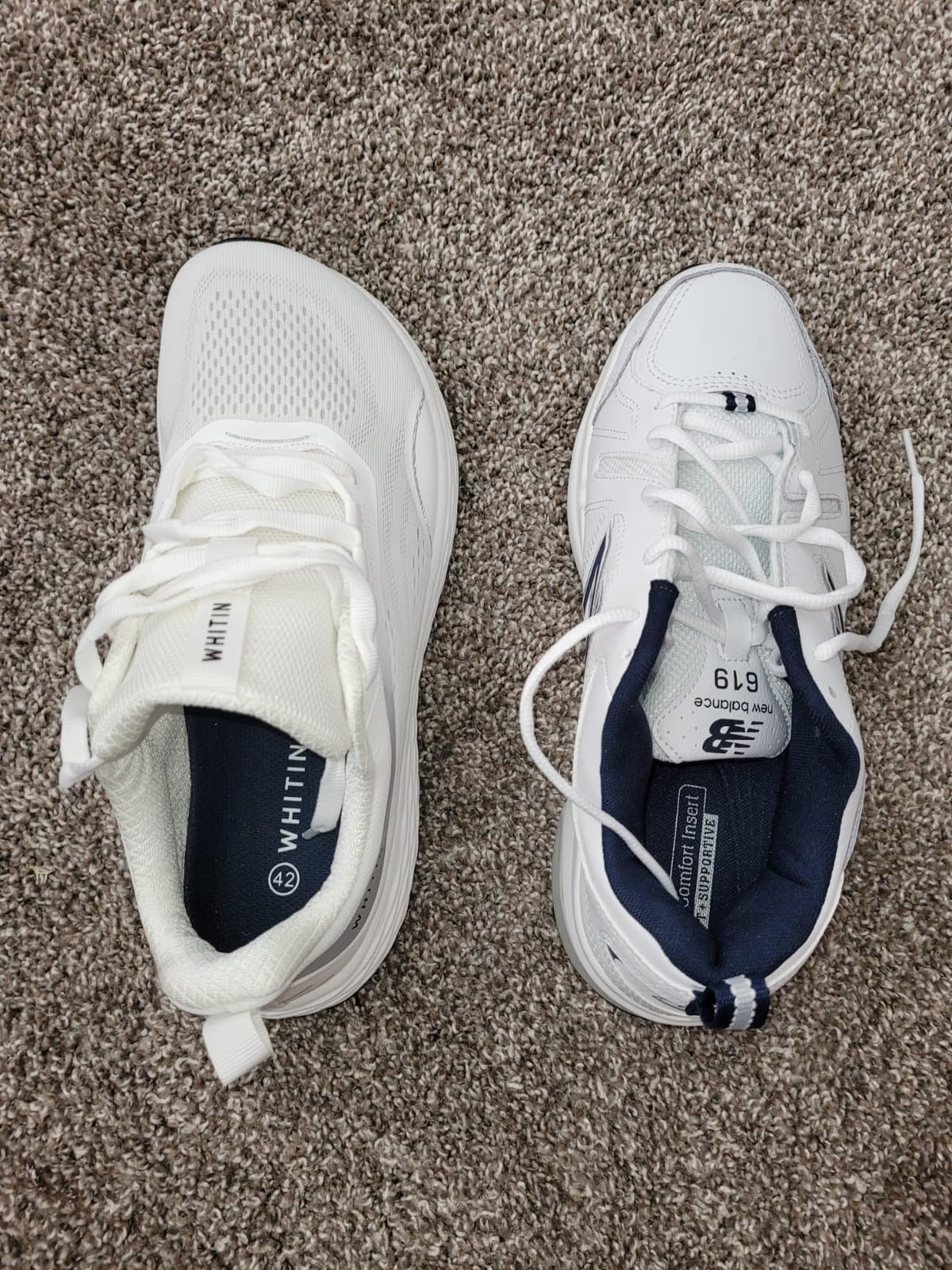 WHITIN Men's Wide Toe Box Zero Drop Road Running Shoes S81 | Roomy Toe Box Helps Reduce Toe Pressure, Flat Heel-to-Toe Design for Natural Gait, Breathable Comfort for Wide Feet & Walking customer photo 2