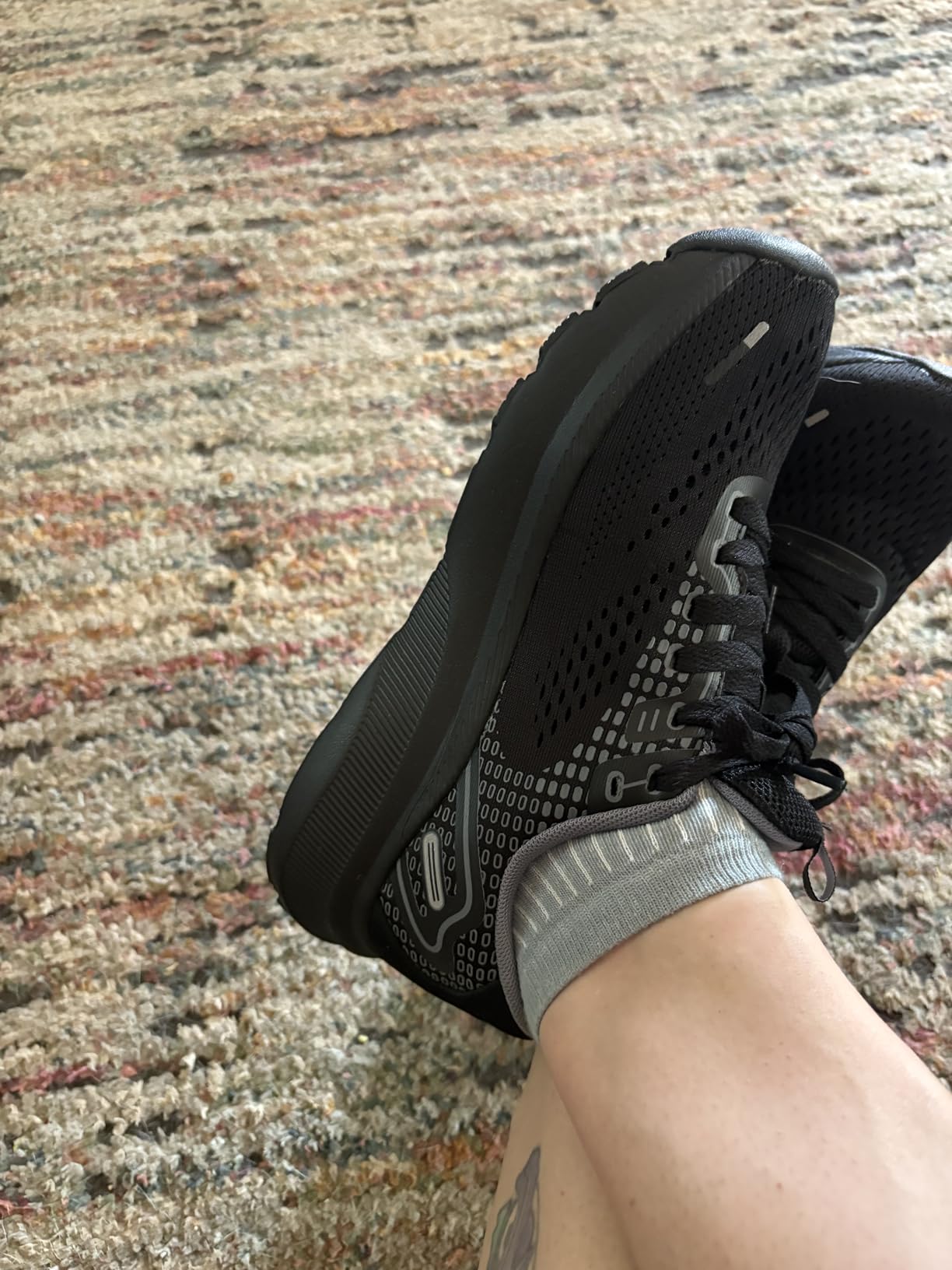JACKSHIBO Wide Toe Box Shoes Women Arch Support Zero Drop Wide Sneakers customer photo 2