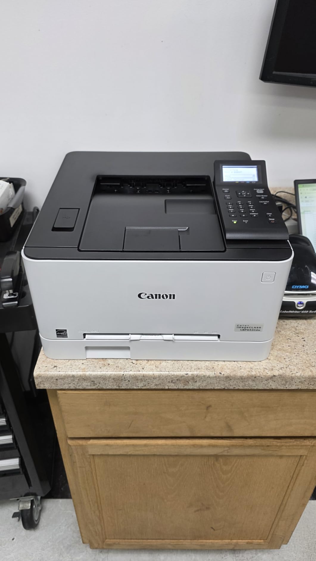 Canon imageCLASS LBP632Cdw - Wireless Duplex Color Laser Printer, Single Function, Home Office, Mobile Ready, 22 PPM Color, White customer photo 1