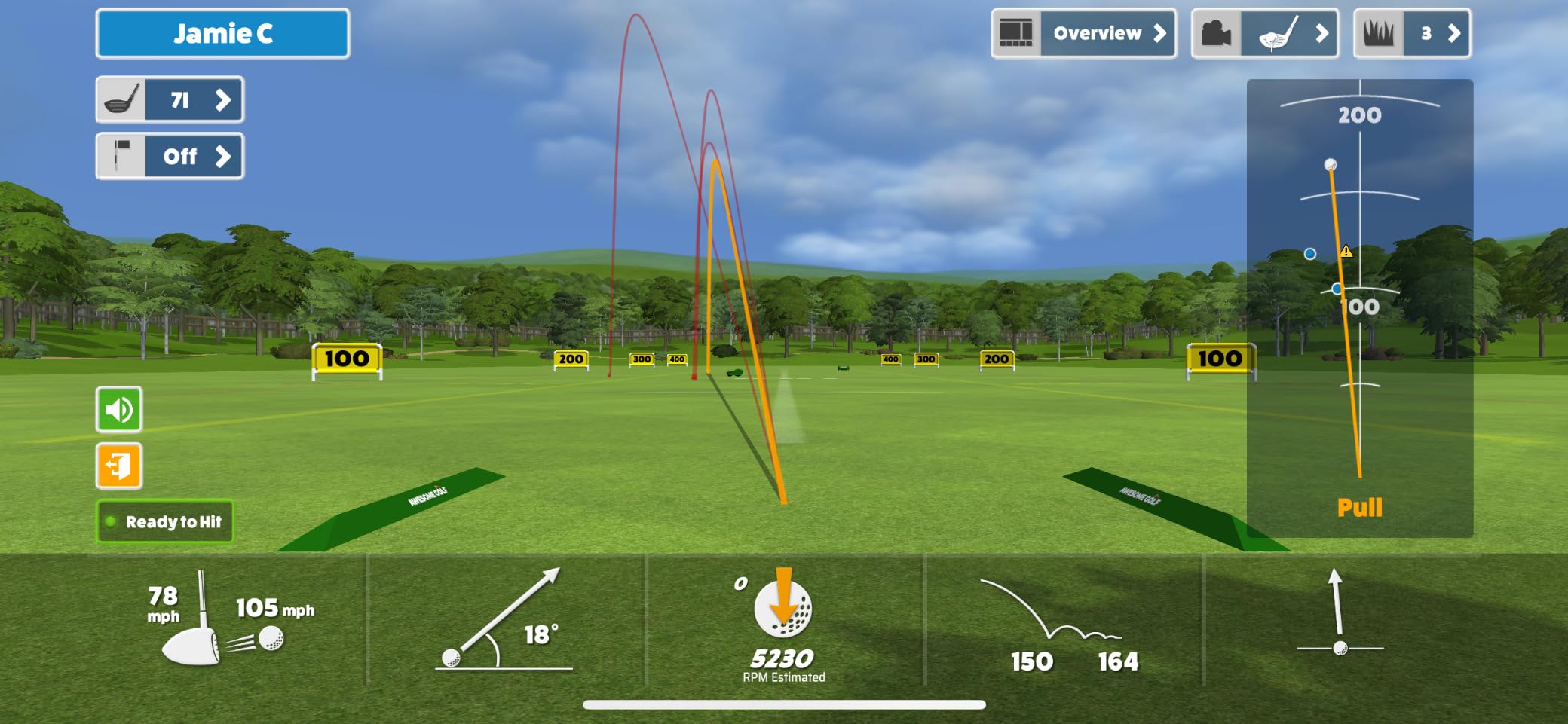 Rapsodo MLM2PRO Mobile Launch Monitor Golf Simulator | 3 Chrome Tour Balls | Swing Trainer & Shot Tracker for Home & Driving Range | Indoor & Outdoor Golf Training Aid | Dual Camera | 15 Metrics customer photo 1