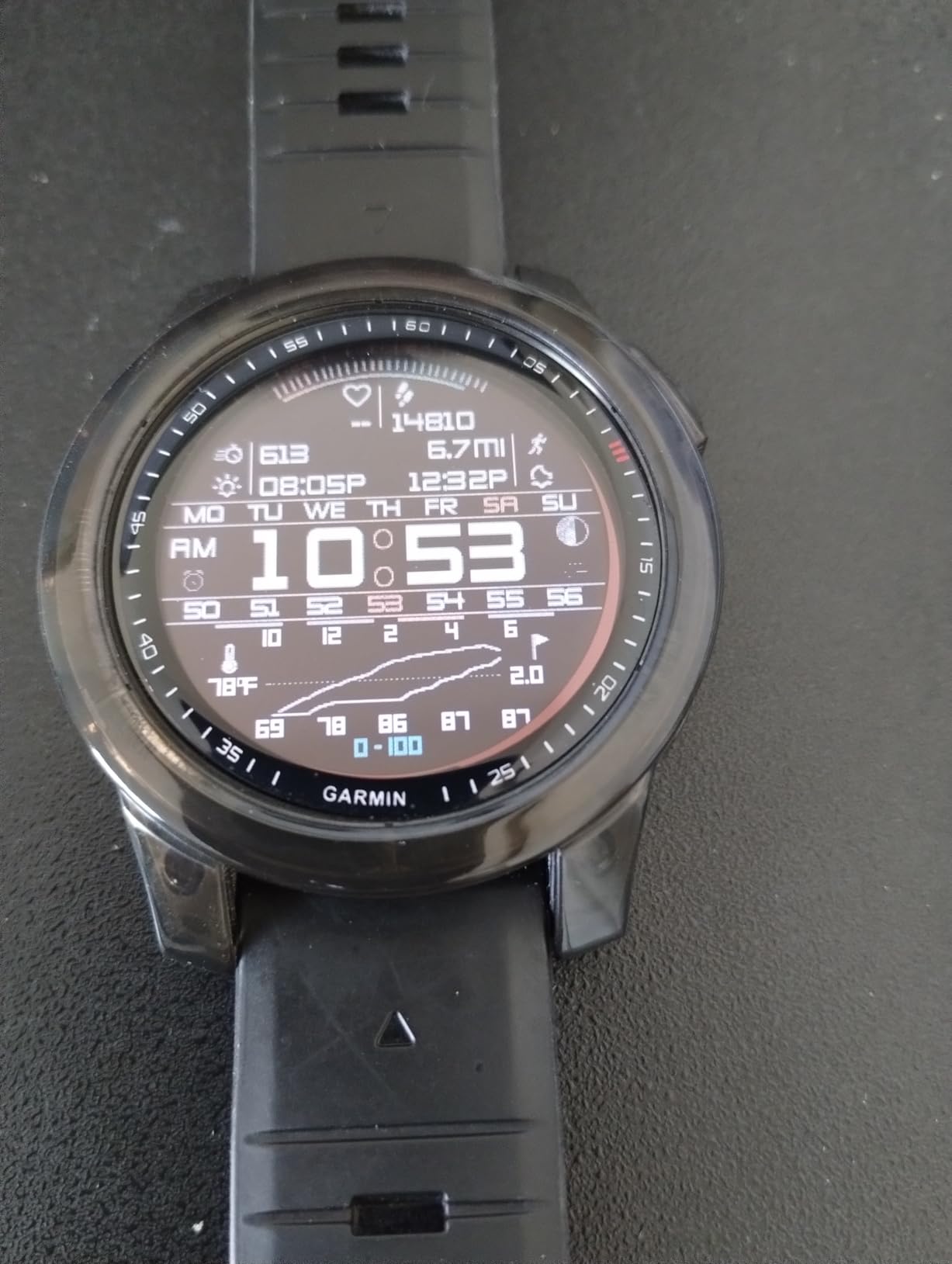 Garmin fēnix 7X Pro Sapphire Solar, Multisport GPS Smartwatch, Black customer photo 2