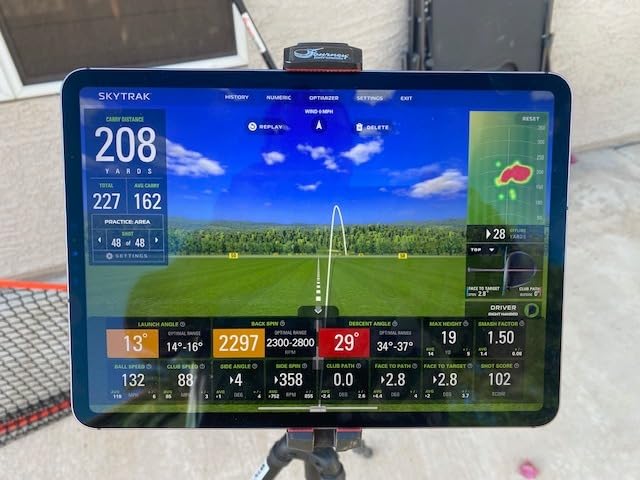 SkyTrak+ Launch Monitor & Golf Simulator (Previous Generation) — Dual Doppler Radar, Enhanced Camera, 100K+ Courses, Real-time Simulation, Wi-Fi, USB-C customer photo 2