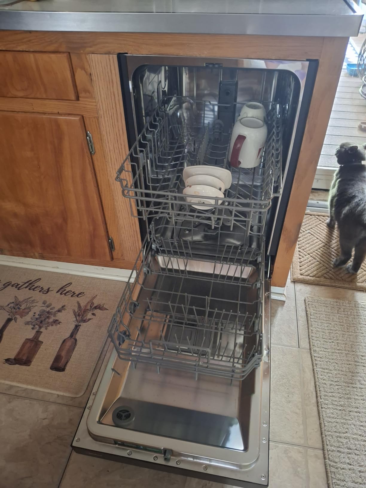 Midea 18 Inch Built-in Dishwasher, 8 Place Settings, Stainless Steel Tub customer photo 2