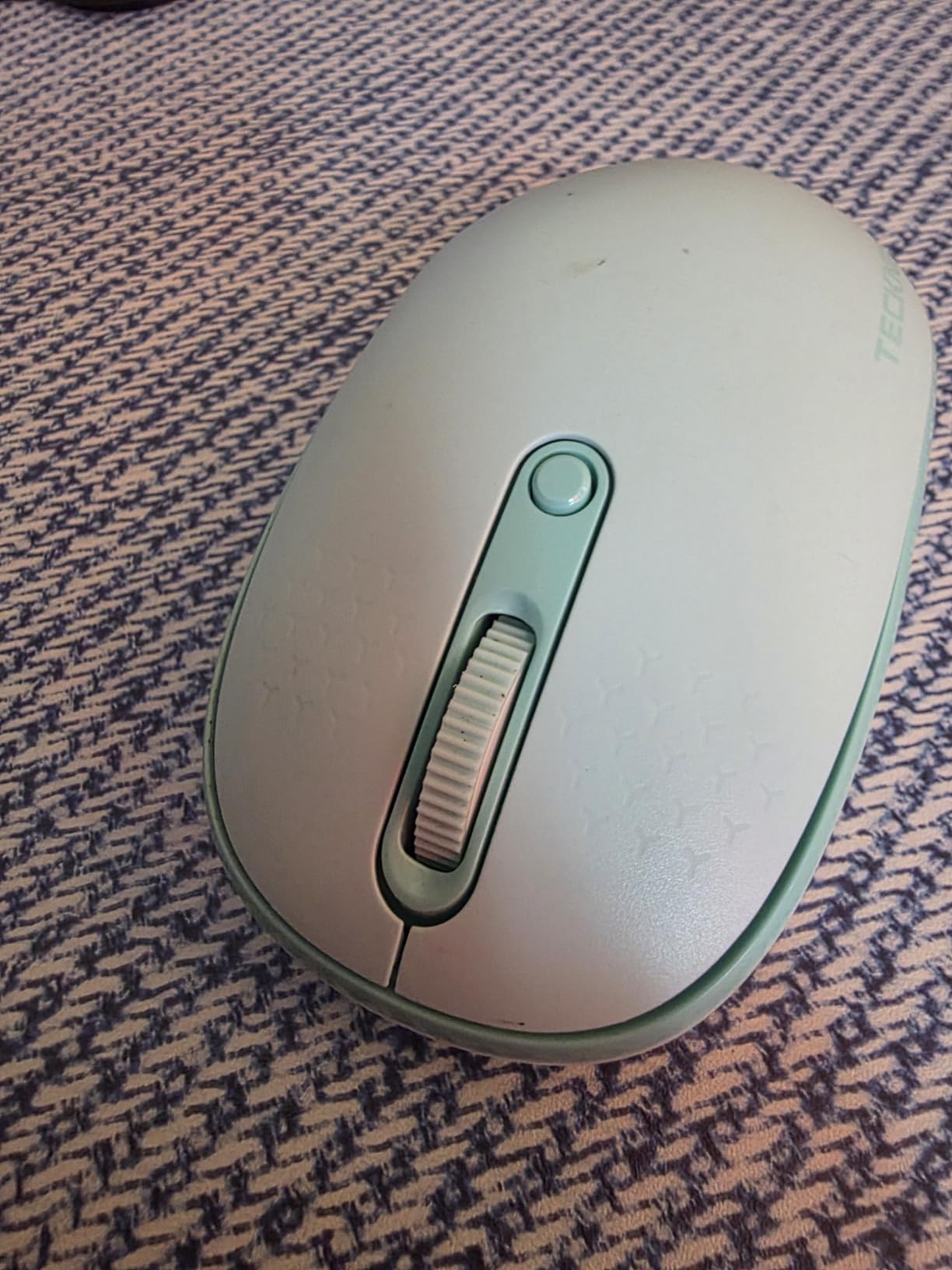TECKNET Compact Ambidextrous Wireless Mouse for Laptop Grey customer photo 1