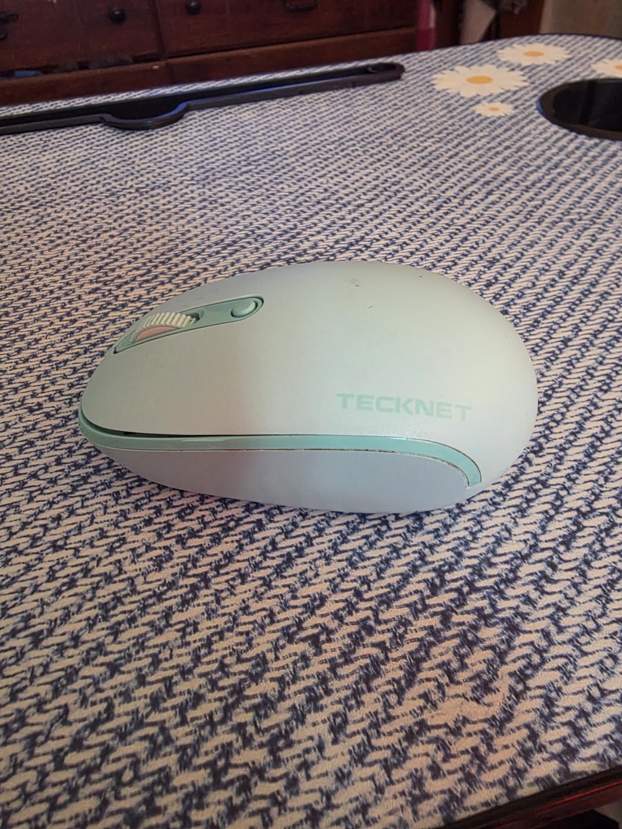 TECKNET Compact Ambidextrous Wireless Mouse for Laptop Grey customer photo 2