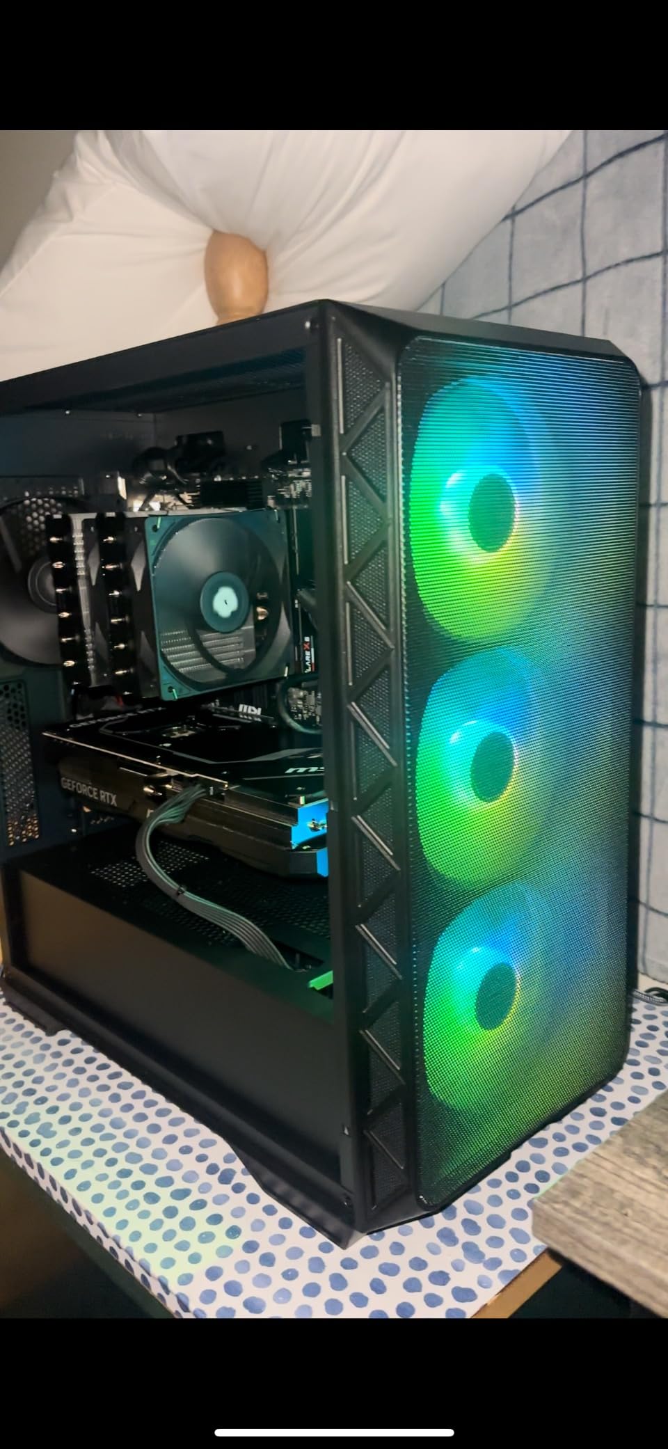 MONTECH AIR 903 MAX High-Airflow E-ATX Mid-Tower PC Case, 4 Fans, Black customer photo 1