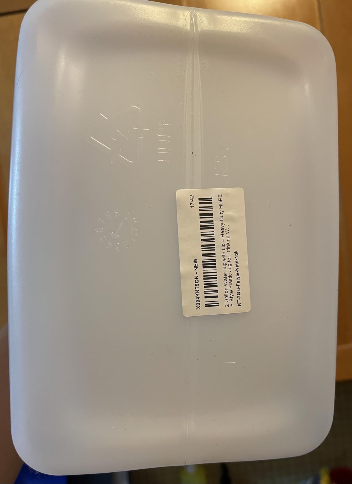 kitchentoolz 2.5 Gallon Water Jug & Used Oil Container Automotive Oil Jug | 2.5 Gallon Jug | Water Container for Camping & Used Motor Oil Container | Large Water Jug Carboy | Water Gallon Jug US MADE customer photo 1