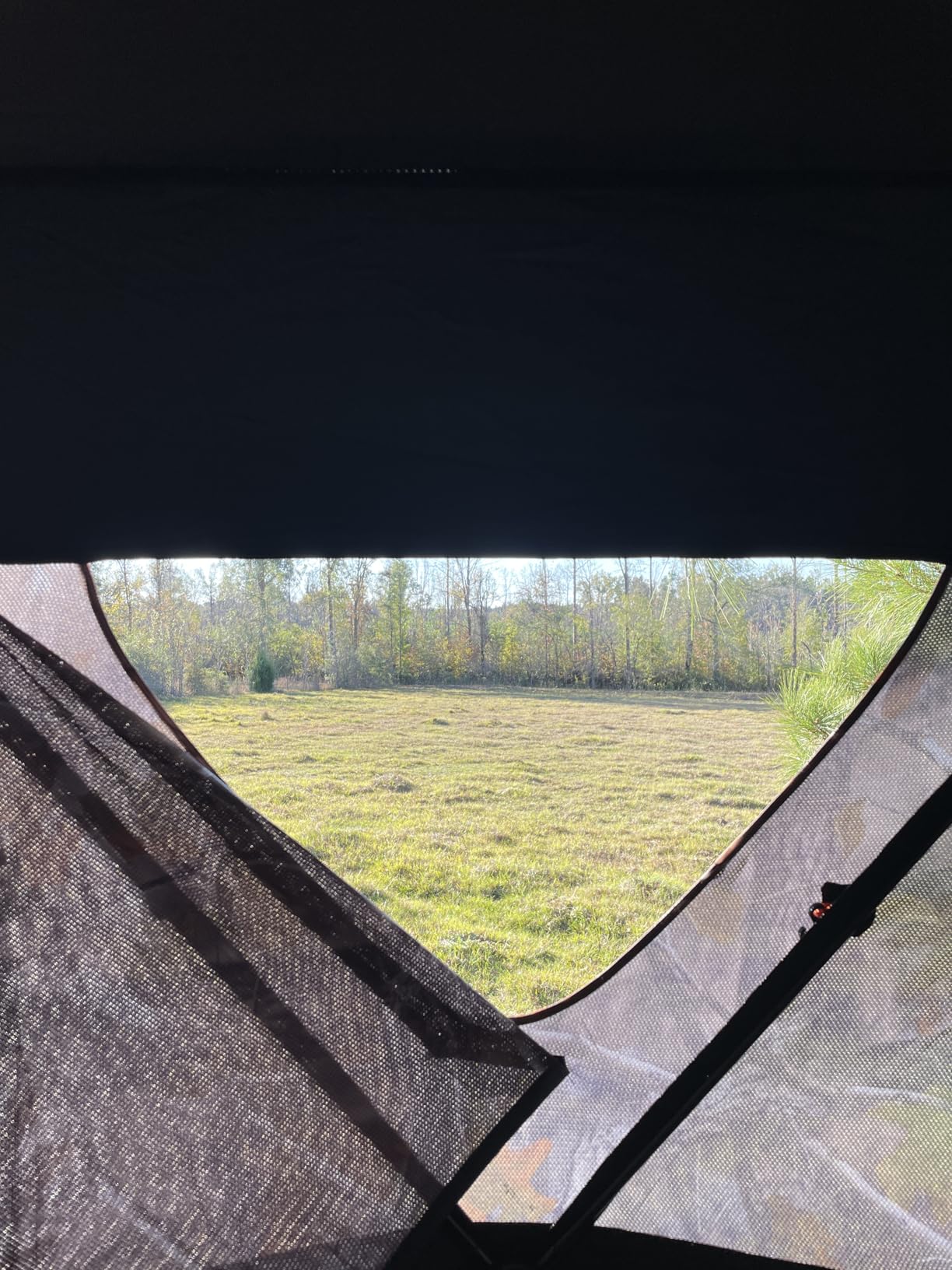 VENATIC 6' Tripod Hunting Tower Blind, 2 Person Hunting Stand with 4' x 4' Platform for Deer Hunting, Antelope and Elk customer photo 2