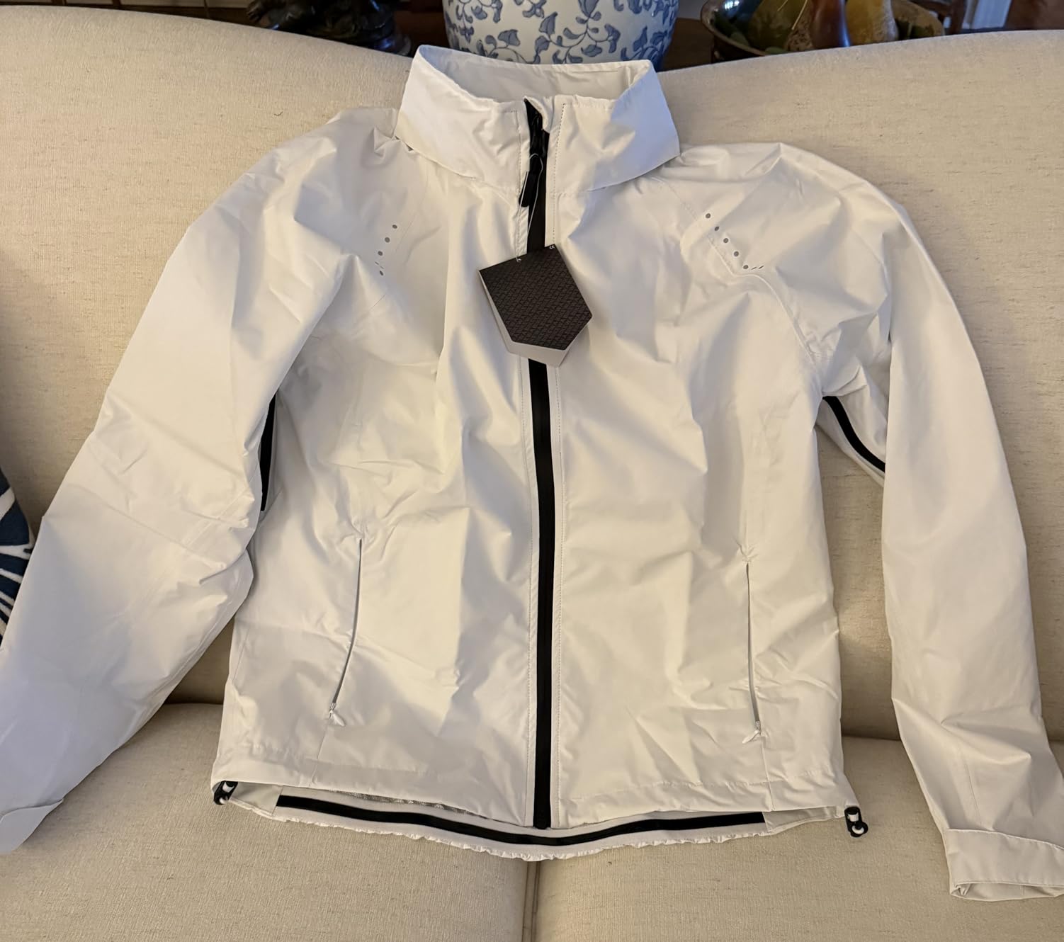 Bikewa Women's Cycling Rain Jackets Waterproof Windbreaker Lightweight Running Windproof Reflective Jacket Packable Hooded customer photo 2