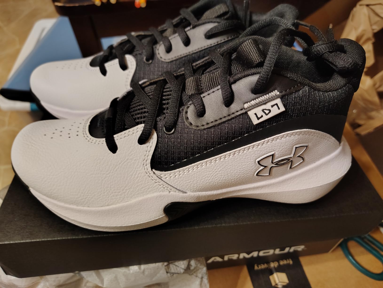 Under Armour Kids' Grade School Lockdown 7 customer photo 2