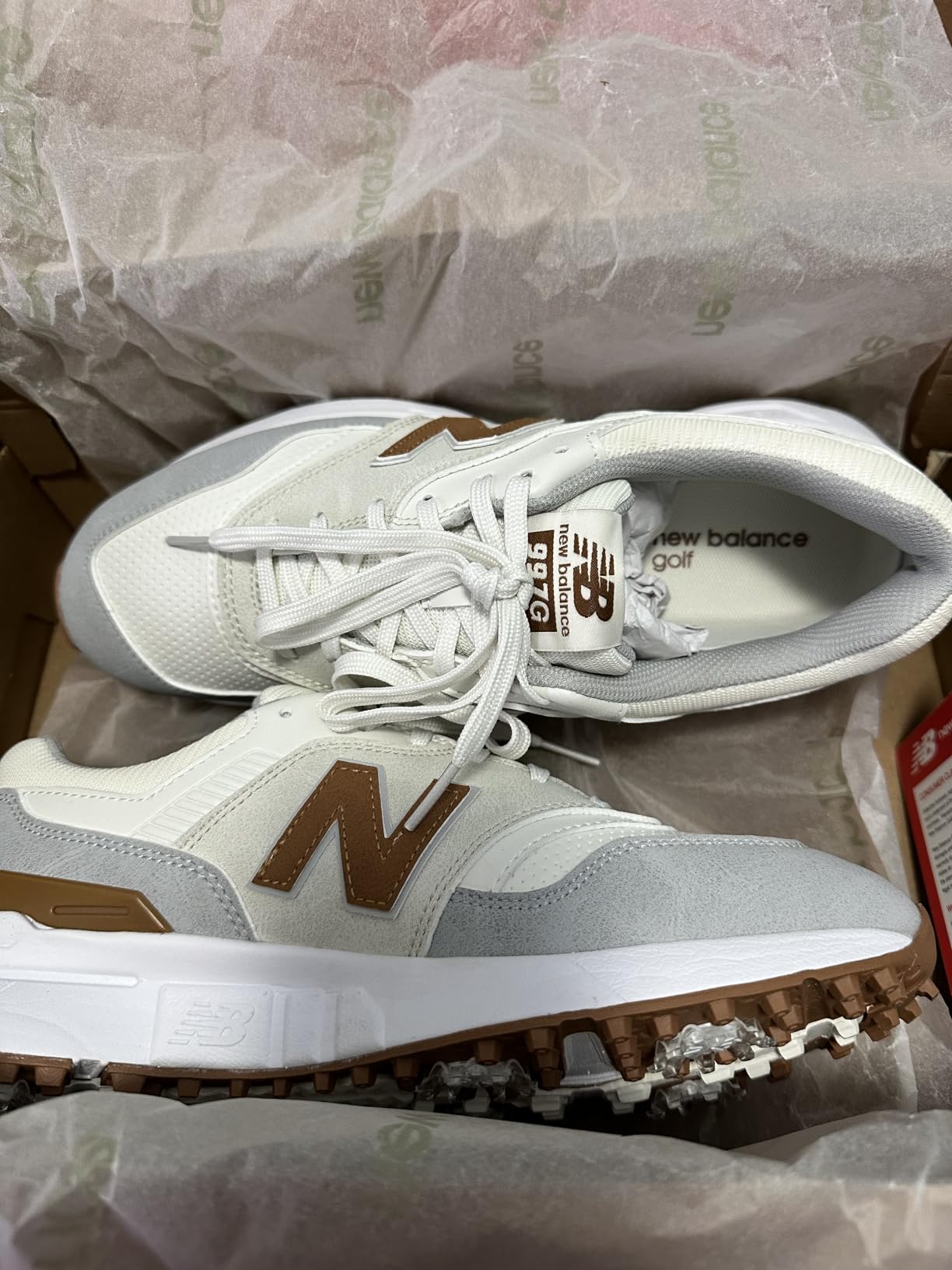 New Balance Men's 997 Golf customer photo 1