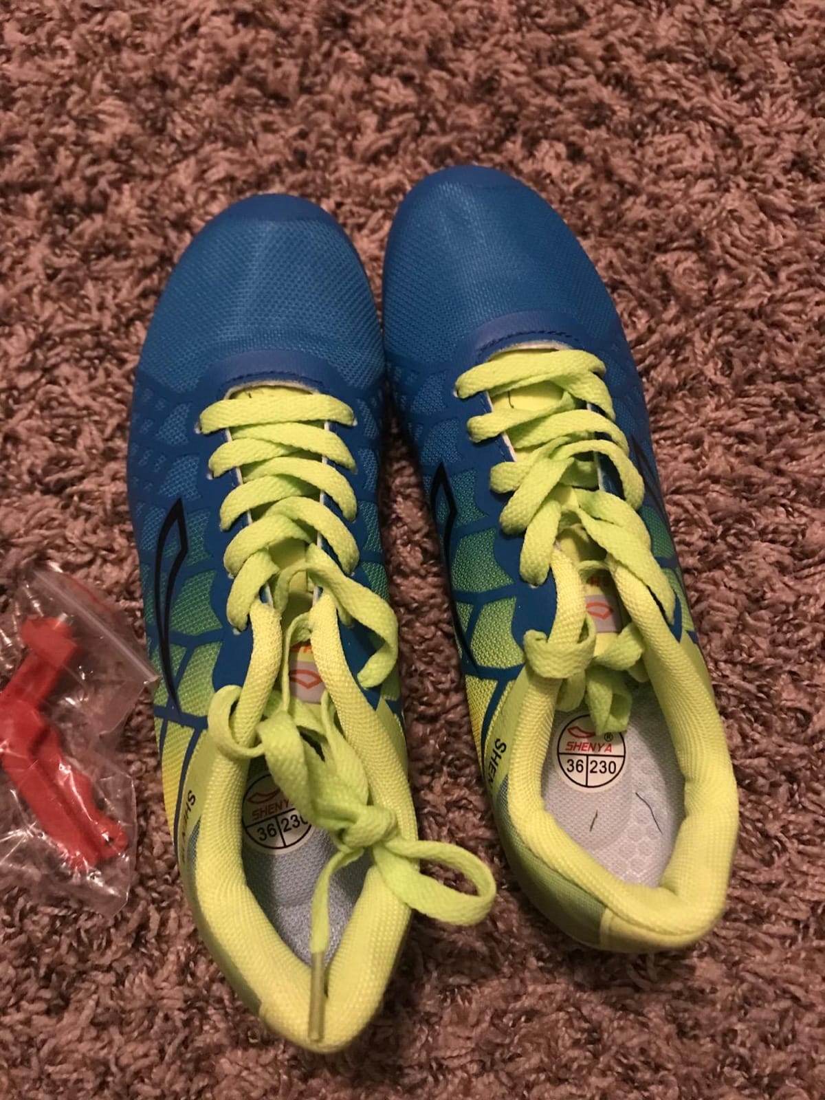 Mens Womens Boys Girls Spikes Athletics Racing Running Shoes Track and Field Sneaker customer photo 2