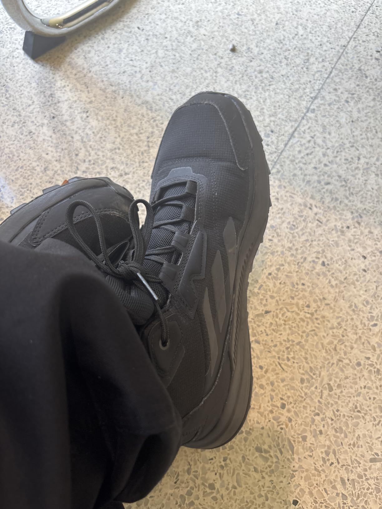 adidas Men's Terrex Anylander Mid Top Rain.Rdy Hiking Shoes customer photo 2
