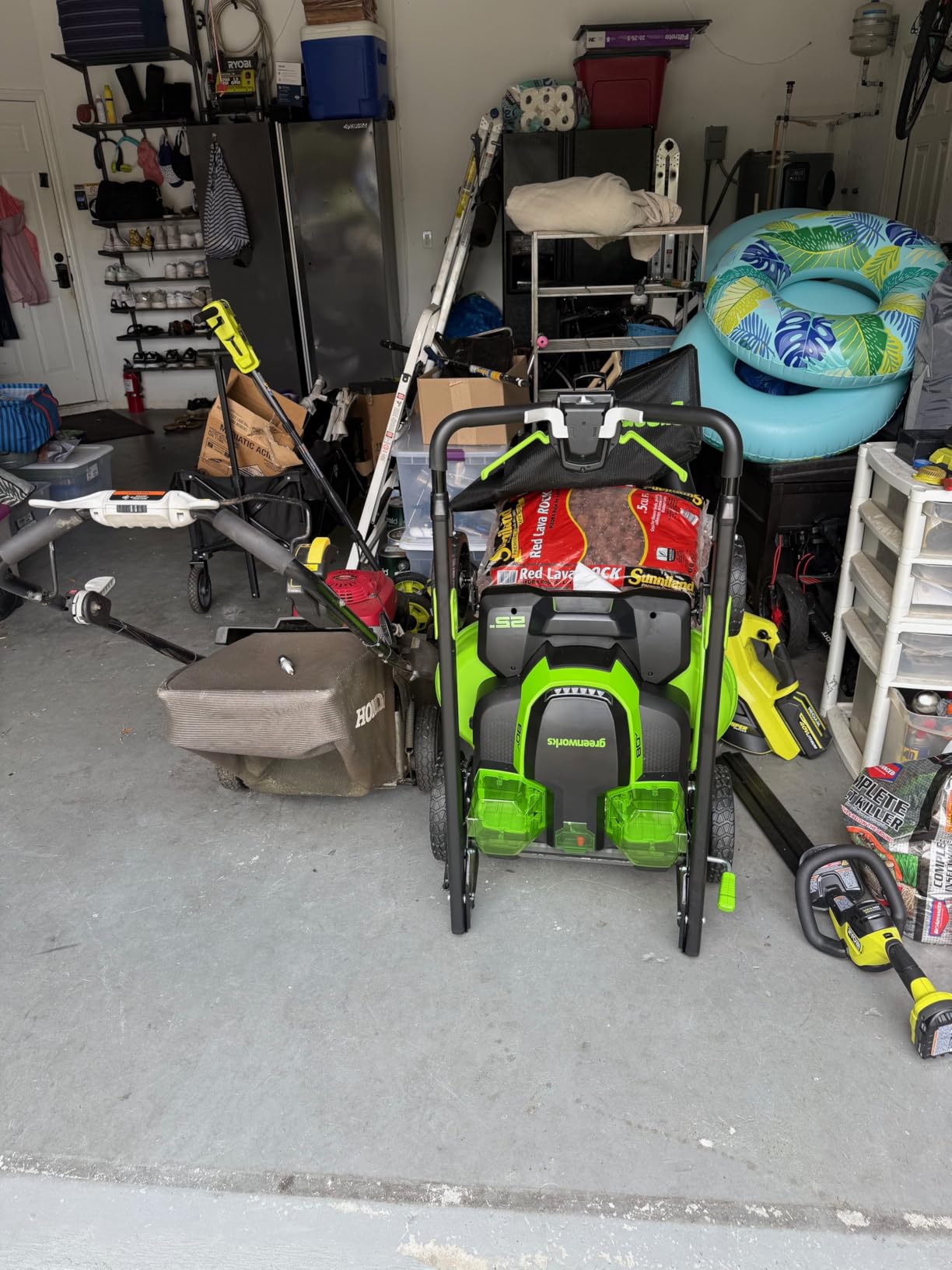 Greenworks 80V 25in Self-Propelled Lawn Mower, 4.0 Ah Battery and Charger customer photo 2