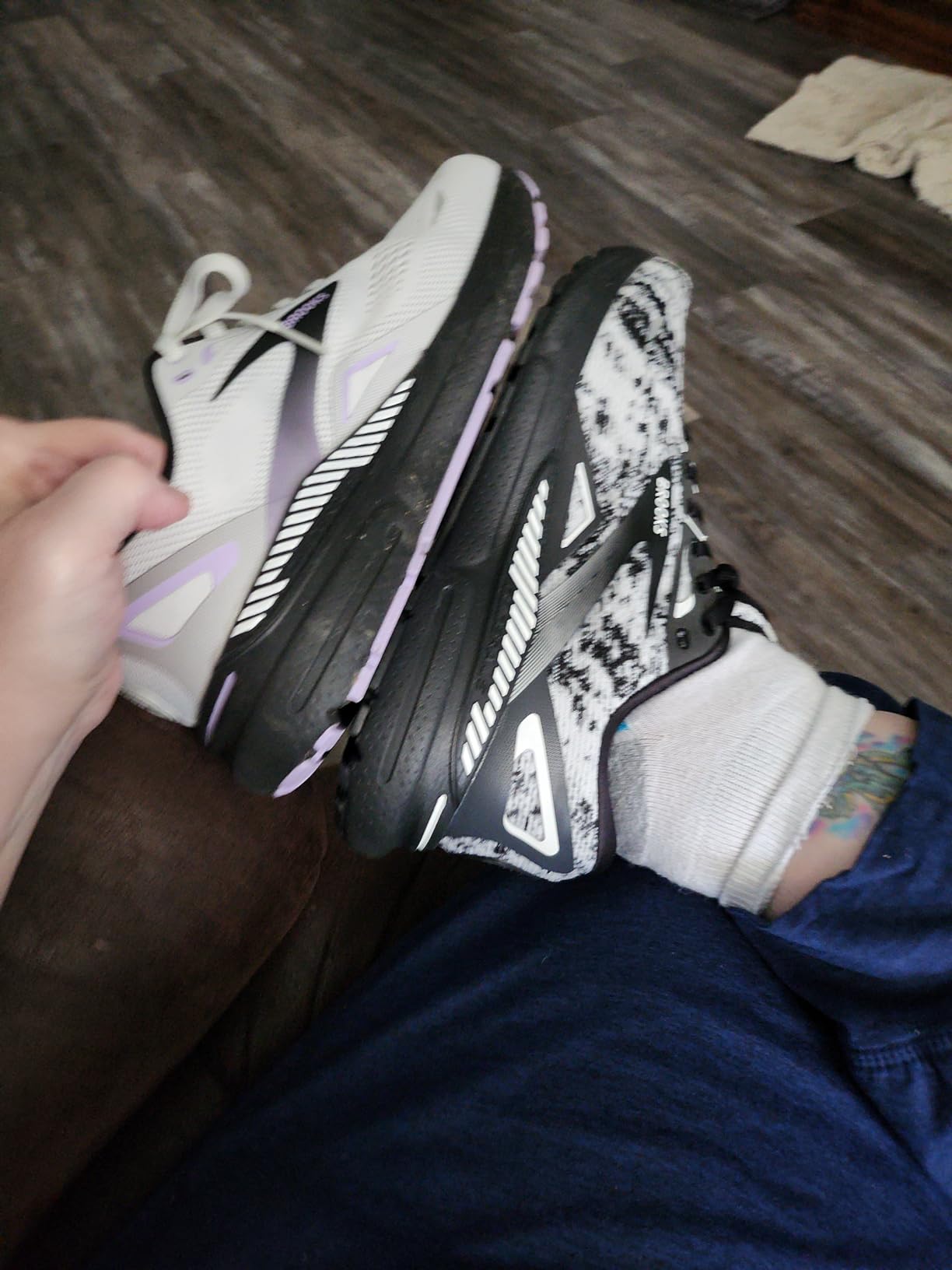 Brooks Men’s Adrenaline GTS 23 Supportive Running Shoe customer photo 2