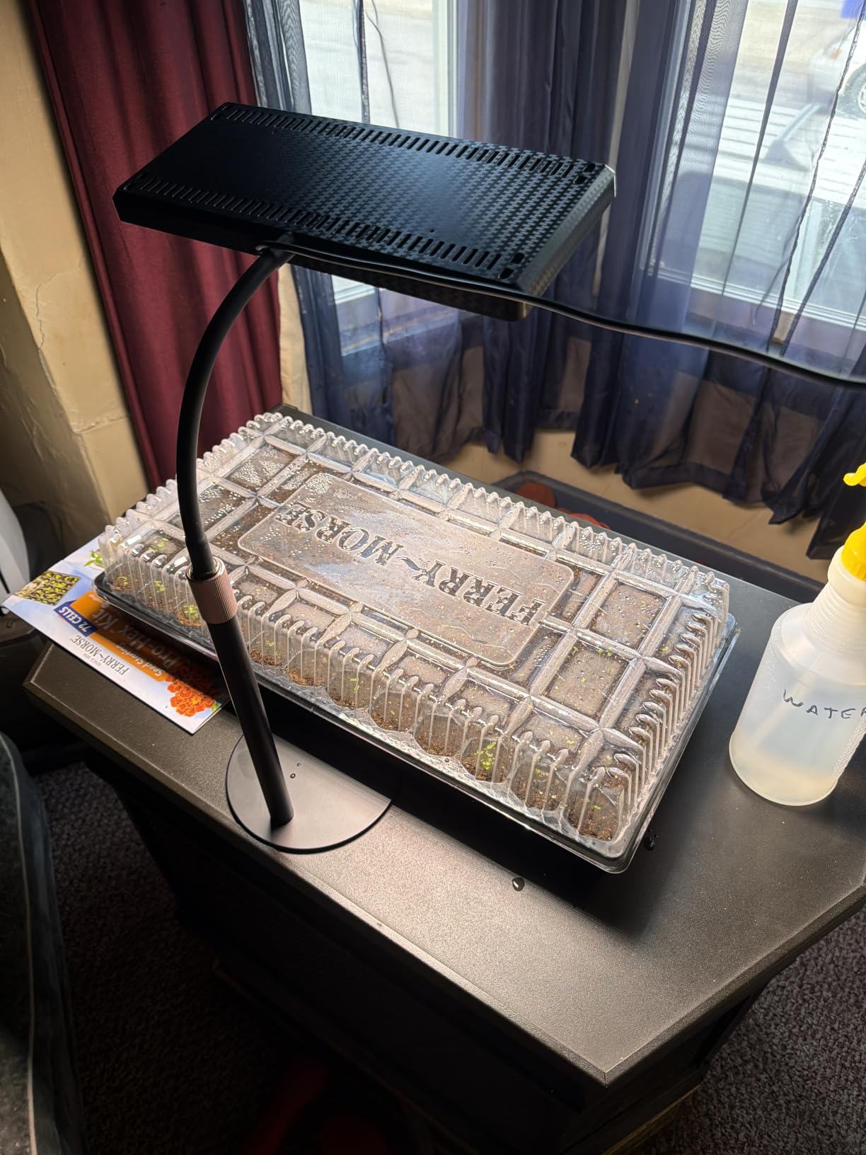 LBW Desk Grow Light, 214 LEDs Full Spectrum Plant Light for Indoor Plants customer photo 2
