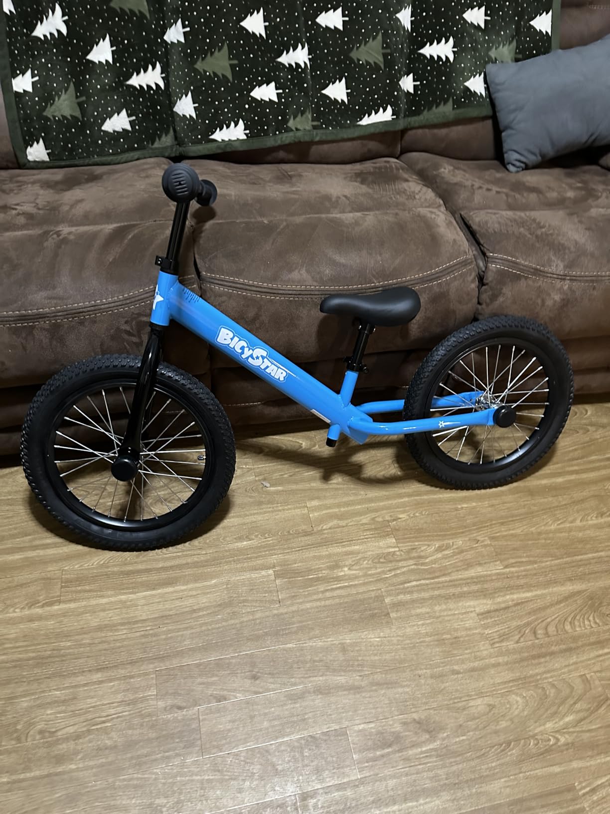 bicystar 16 Inch Balance Bike for Kids 5-8 with Air Tires customer photo 1