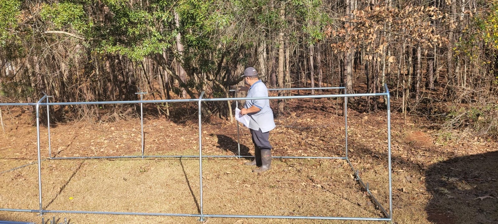 Quictent Large Metal Chicken Coop Run for 30+ Poultry w/Side Hardware Cloth customer photo 2