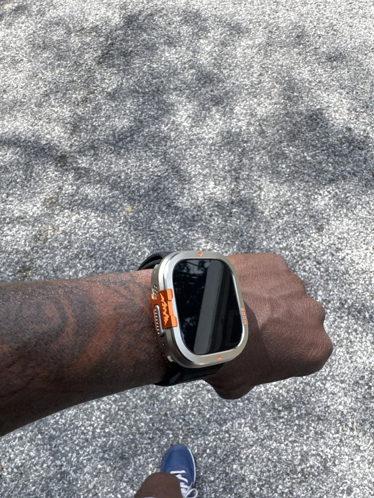 Odbeai Sport Band Compatible with Apple Watch Ultra 2 3/Ultra Band, Compatible with Apple Watch Bands for Men 49mm 46mm 45mm 44mm 42mm, Waterproof Silicone Strap for iWatch Bands All Series SE 11 10 9-1 customer photo 2