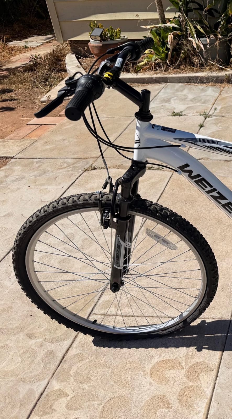 WEIZE Mountain Bike, 24 26 27.5 inch Outdoor Cycling Bike,18-Speed/High-Carbon Steel/Dual Full Suspension, Adjustable Ergonomic Seat for Men Women Adult, MTB Bicycle with Suspension Fork customer photo 2