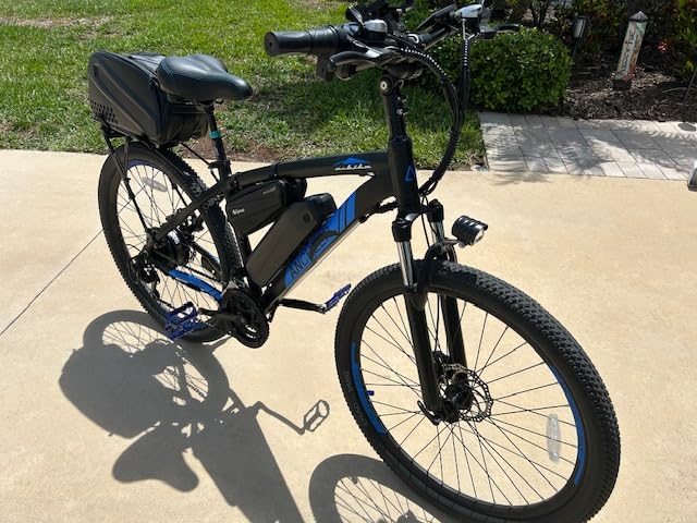 ANCHEER Electric Bike for Adults, Peak 750W Ebike, 3 Hours Fast Charge, 60 Miles Electric Bicycle with 48V/499Wh Battery, 27.5 '' Hummmer Electric Mountain Bike with LCD Display, 21 Speed customer photo 2