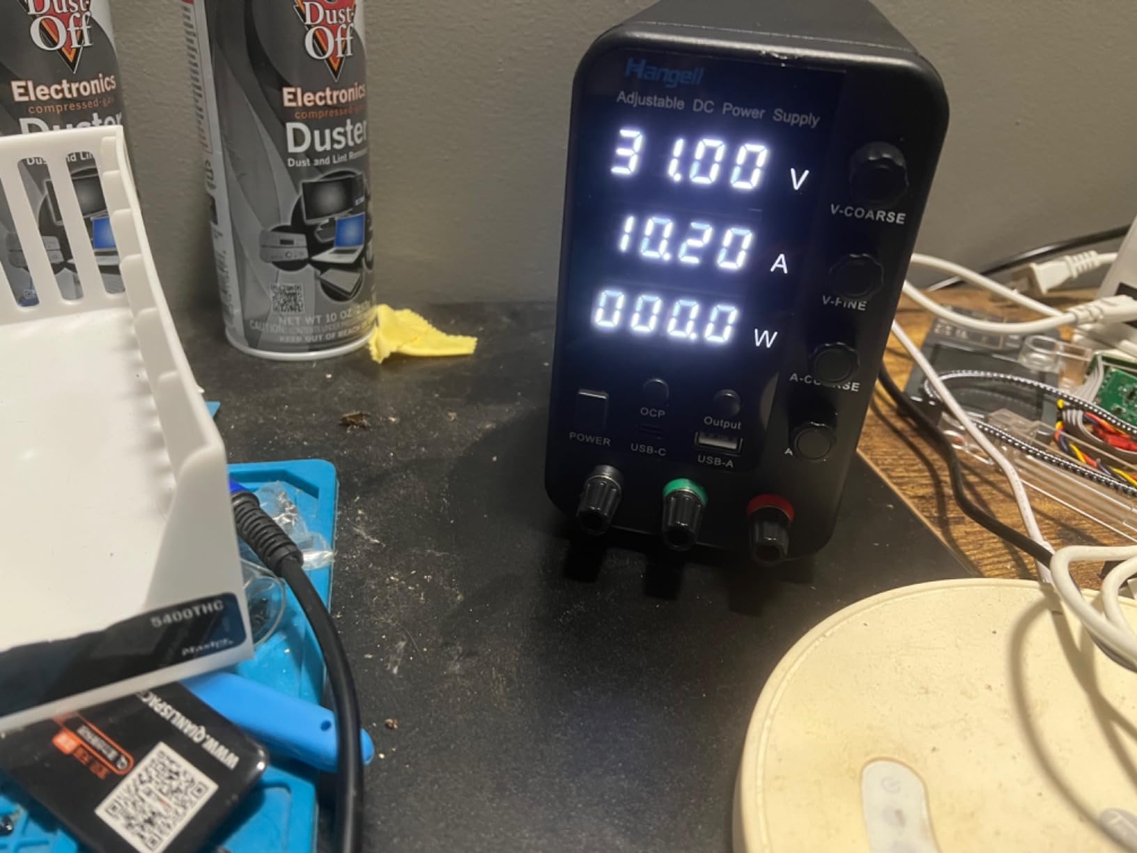 DC Power Supply Variable, 30V 10A Bench Power Supply with Encoder Coarse & Fine Adjustments Knob, Adjustable Switching Regulated lab Power Supplies with 18W USB & Type-C Quick-Charge customer photo 1