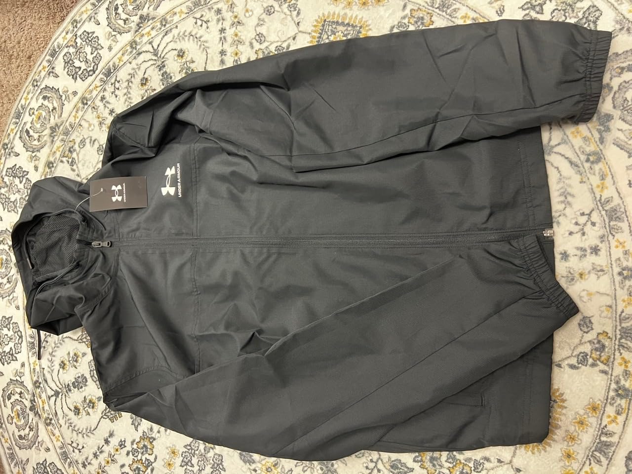 Under Armour Rival Woven Windbreaker customer photo 1