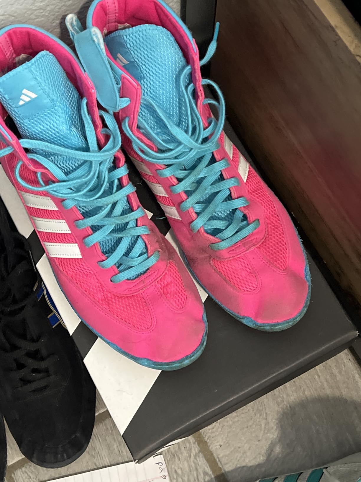 adidas Men's Combat Speed 4 Wrestling Shoes customer photo 1