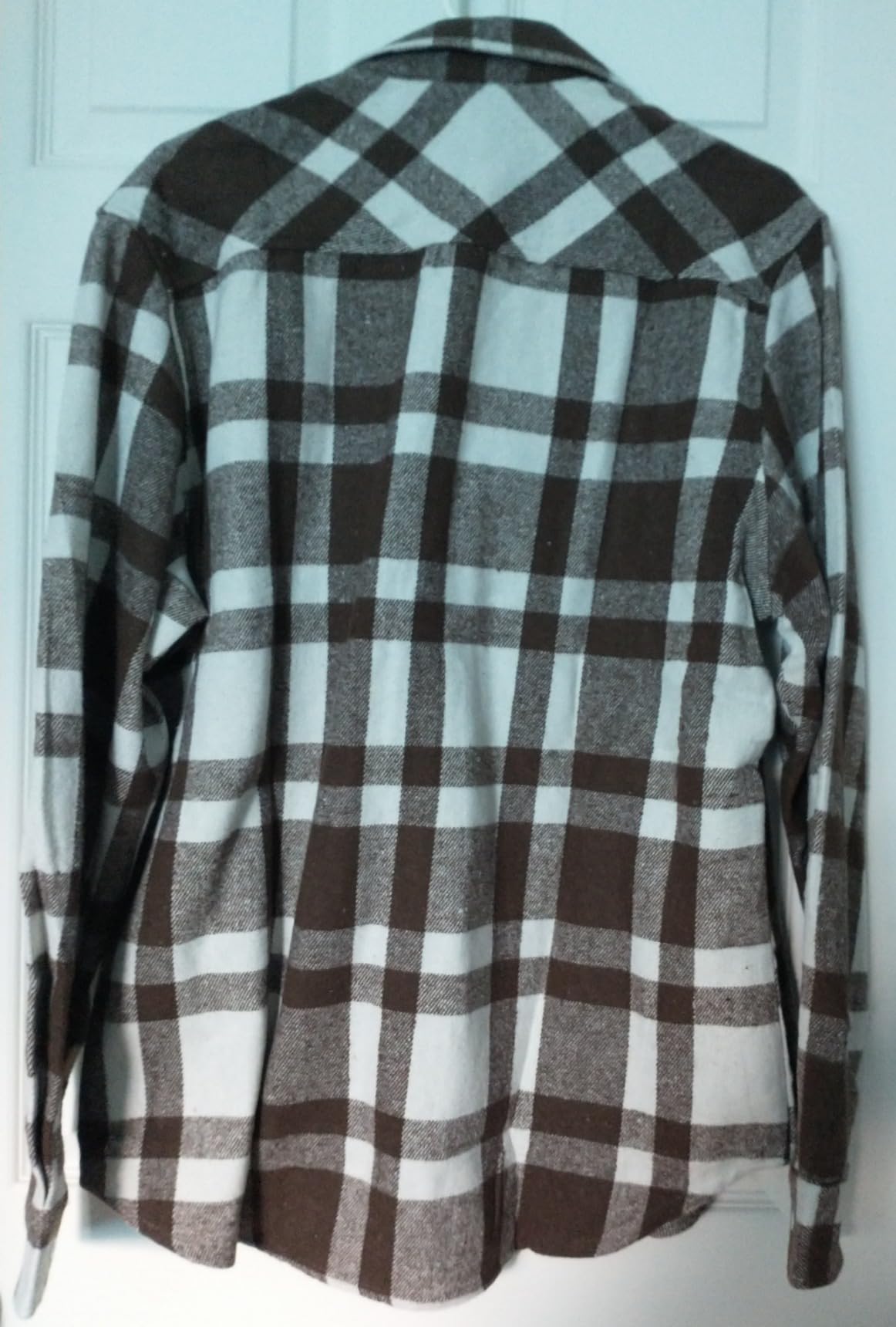 COOFANDY Mens Flannel Shirts Long Sleeve Lightweight Plaid Shirt Casual Button Down Shirts Jacket customer photo 1