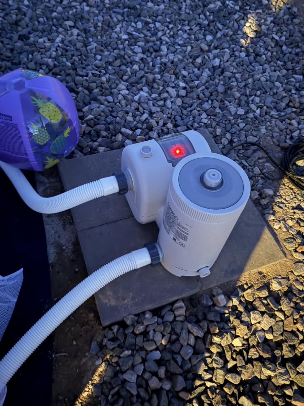 INTEX Krystal Clear 2,500 GPH Cartridge Filter Pump for Above Ground Pools customer photo 2