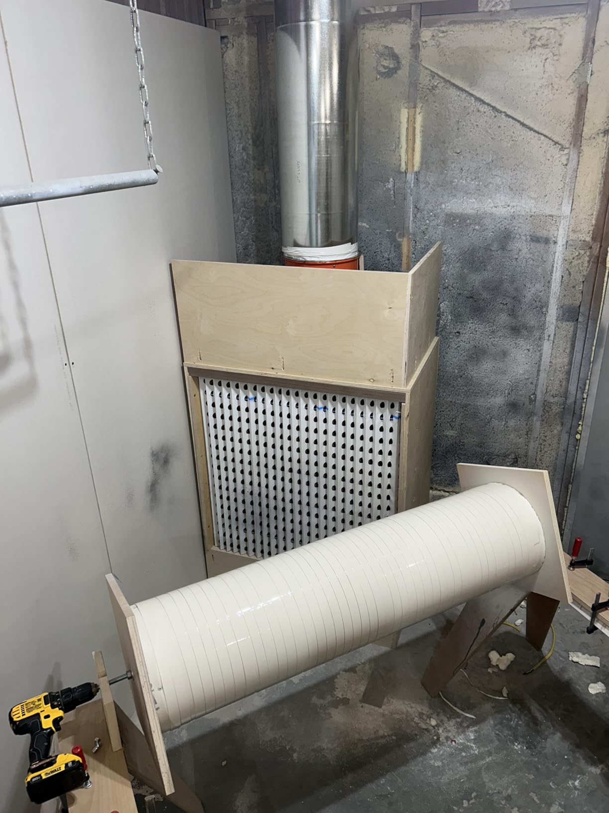 VEVOR Portable Ventilator with Hose, 2 Speed, 12 Inch Utility Blower Exhaust Fan with 33ft Flexible Duct, 367W 2894CFM High Velocity Industrial Air Mover for Extraction and Ventilation customer photo 1