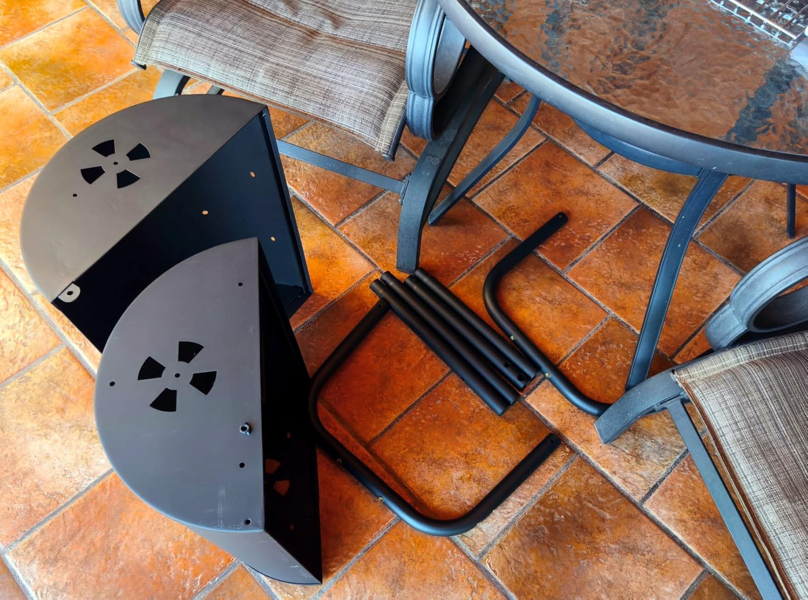 Kendane Barrel Charcoal Grill, Large Charcoal Grills with Side Shelf customer photo 1