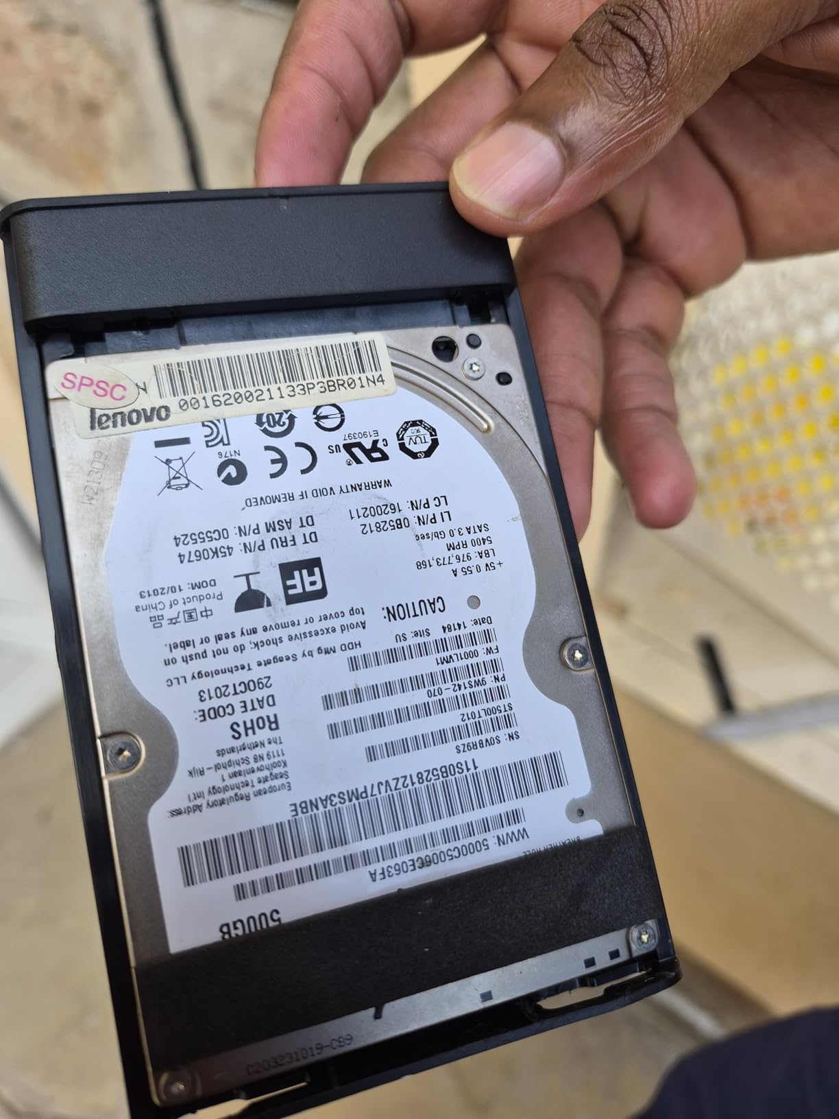 NRICO Ultra Slim Portable External Hard Drive, 500GB customer photo 1