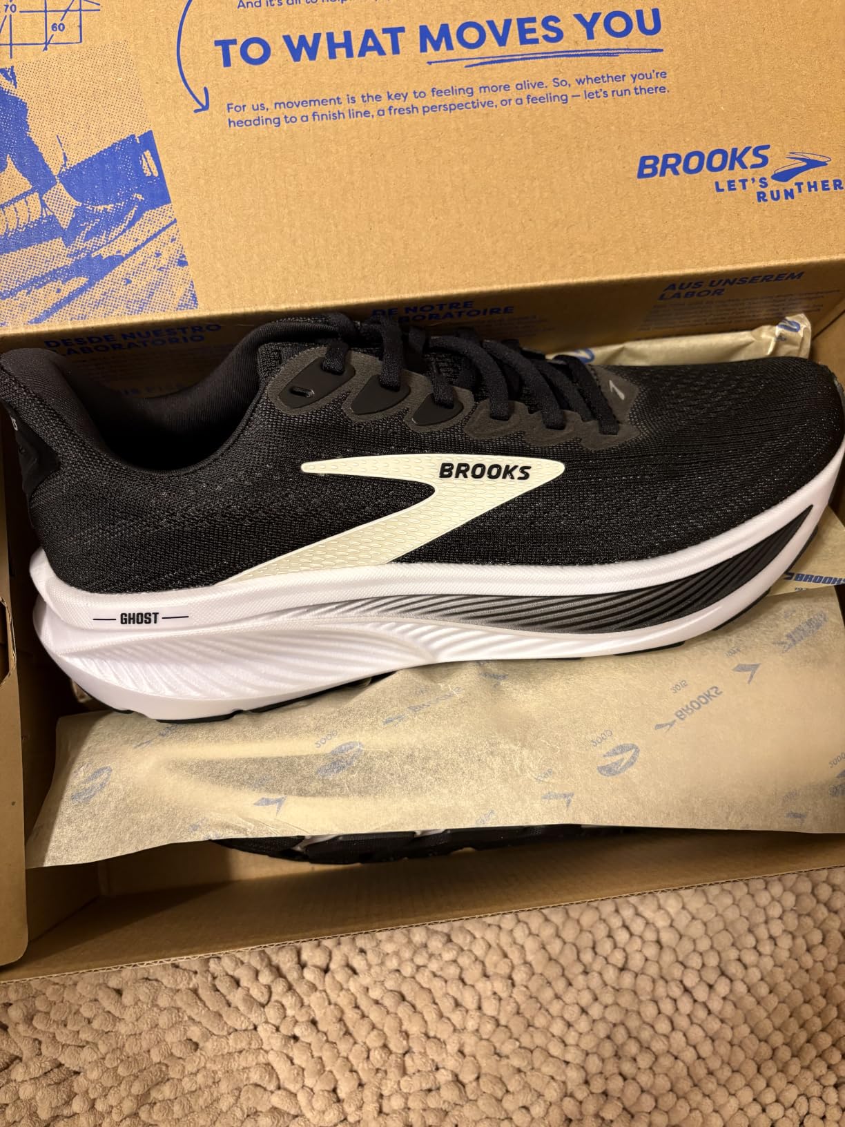 Brooks Women’s Ghost 17 Neutral Running Shoe customer photo 1