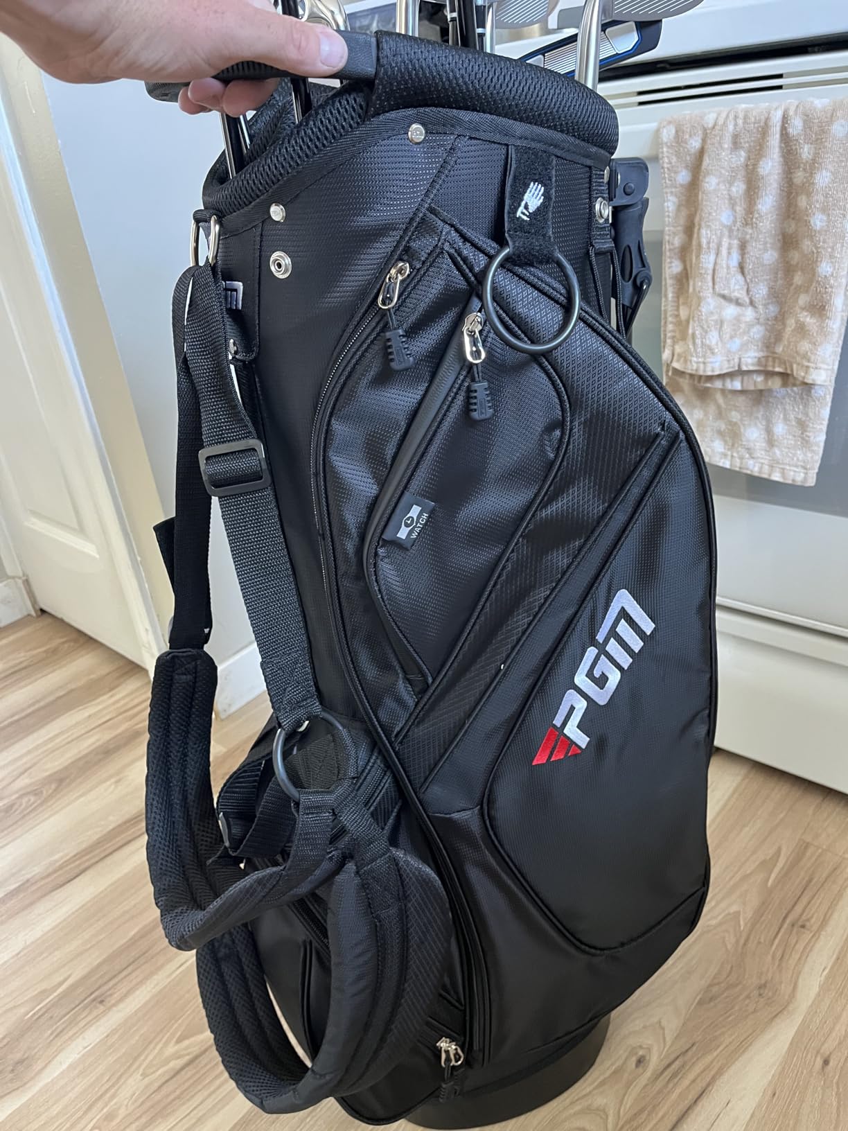 PGM 12/15 Pieces Men's Complete Golf Club Set for Right Handed | Easy Launch & Forgiveness with 460cc Driver, Woods, Hybrid, Irons, Putter & Bag - Ideal for Beginners - Standard/Tall Sizes customer photo 1