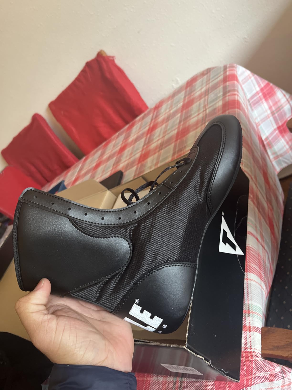 Boxing Speed-Flex Encore Mid-Top Shoes: Boxing Shoes, MMA Shoes, Boxing Boots, Kickboxing Shoes, Boxing Equipment, Footwear customer photo 1