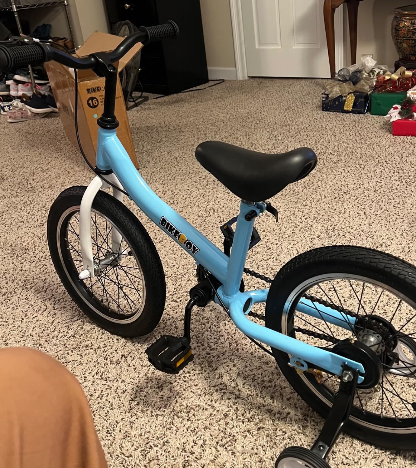 Balance Bike 2 in 1, The Dual Use of a Kids Balance Bike and Toddler Bike, for 2 3 4 5 6 7 Years Old -12 14 16 Inches with Training Theory, Brake, Pedal customer photo 2