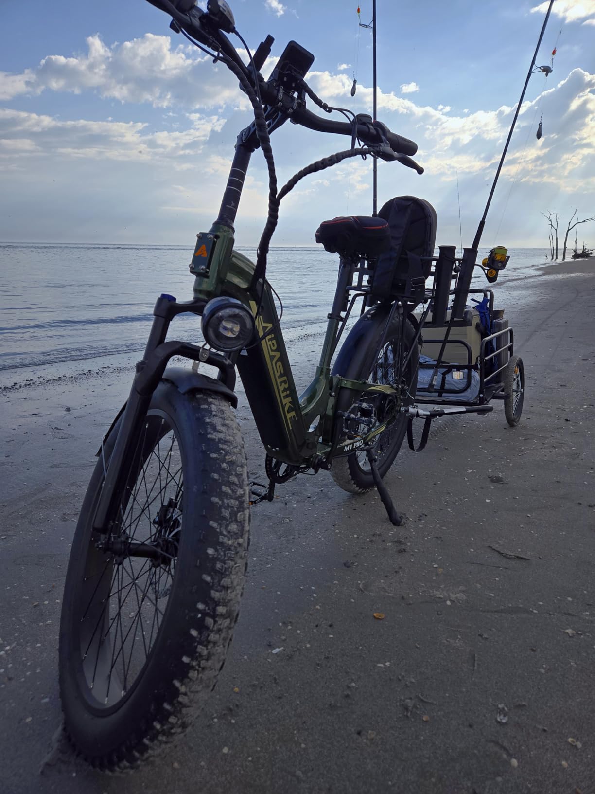 M1 Pro Electric Bike for Adults, 26 x 4 Fat Tires, 48V 17.5Ah Battery | Dual Suspension, 1800W Peak Motor, Up to 85 Miles, Step-Thru for Commutes & Trails, SGS Certified to UL 2849 customer photo 2