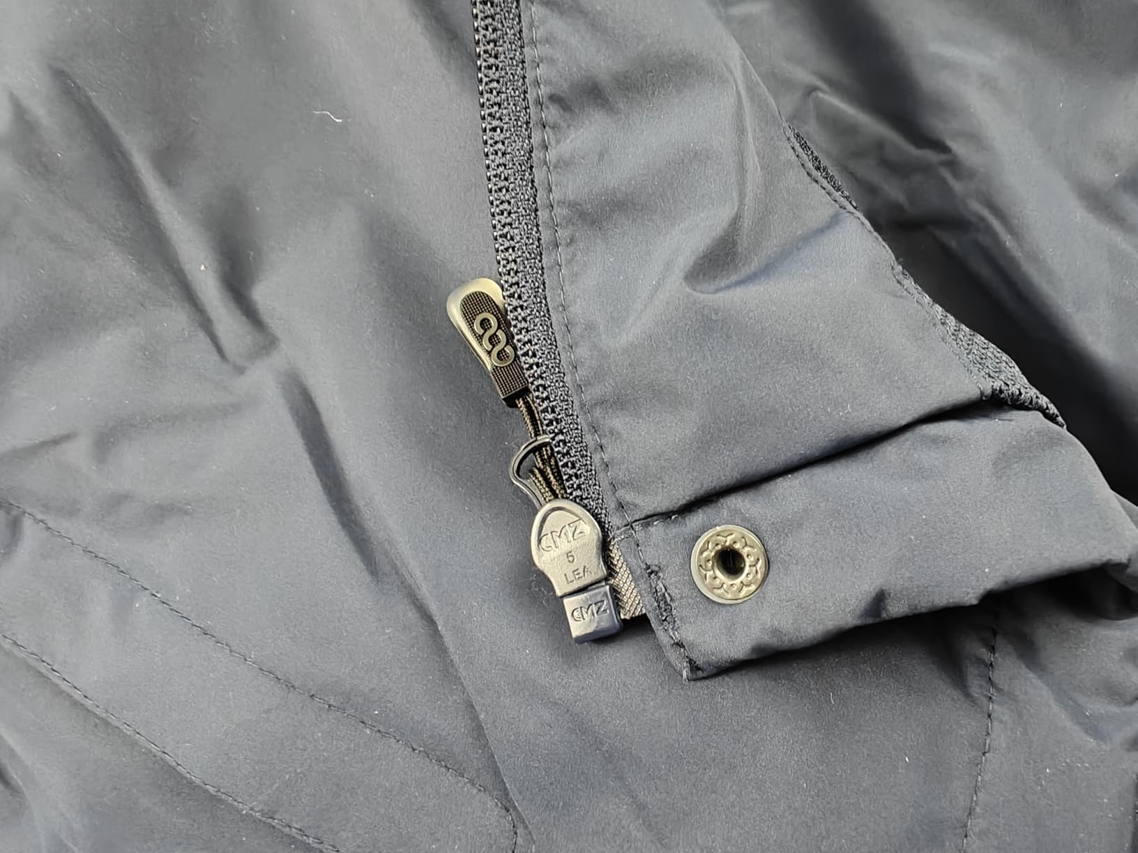 Men's Waterproof Rain Jacket Packable Lightweight Hood Rain Shell customer photo 1