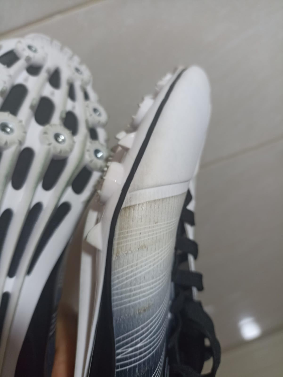 Mens Womens Track and Field Shoes Spikes Track Race Jumping Sneakers Professional Running Nail Spikes Shoes for Kid customer photo 1