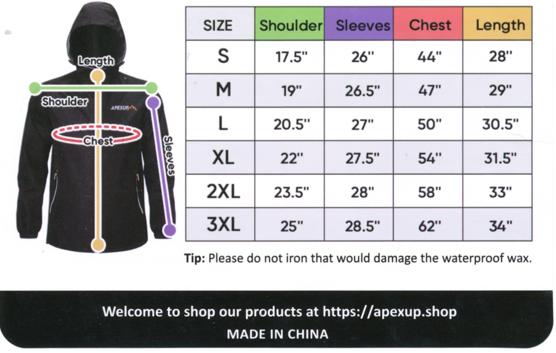 APEXUP Packable Rain Jacket Men Waterproof Lightweight Raincoat with Hood customer photo 2
